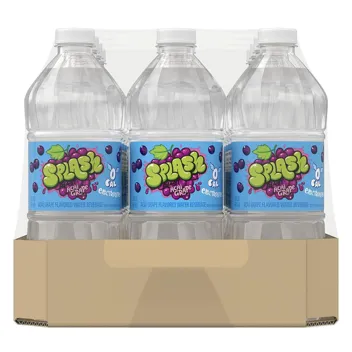 16-Oz Splash Blast Flavored Water Beverage (Acai Grape)