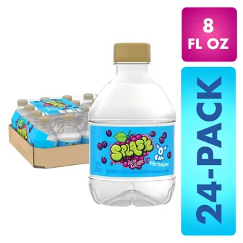 16-Oz Splash Blast Flavored Water Beverage (Acai Grape)