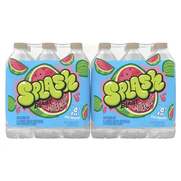 16-Oz Splash Blast Flavored Water Beverage (Acai Grape)