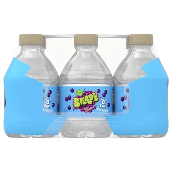 16-Oz Splash Blast Flavored Water Beverage (Acai Grape)