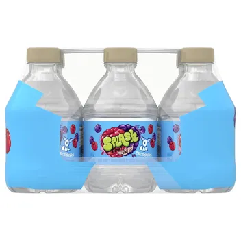 16-Oz Splash Blast Flavored Water Beverage (Acai Grape)