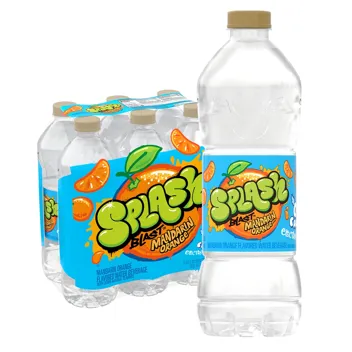 16-Oz Splash Blast Flavored Water Beverage (Acai Grape)