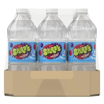 16-Oz Splash Blast Flavored Water Beverage (Acai Grape)