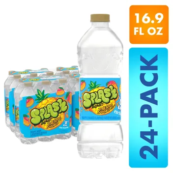 16-Oz Splash Blast Flavored Water Beverage (Acai Grape)