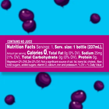 16-Oz Splash Blast Flavored Water Beverage (Acai Grape)