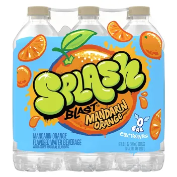 16-Oz Splash Blast Flavored Water Beverage (Acai Grape)