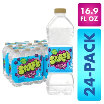 16-Oz Splash Blast Flavored Water Beverage (Acai Grape)