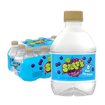 16-Oz Splash Blast Flavored Water Beverage (Acai Grape)