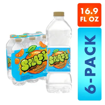 16-Oz Splash Blast Flavored Water Beverage (Acai Grape)