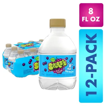 16-Oz Splash Blast Flavored Water Beverage (Acai Grape)