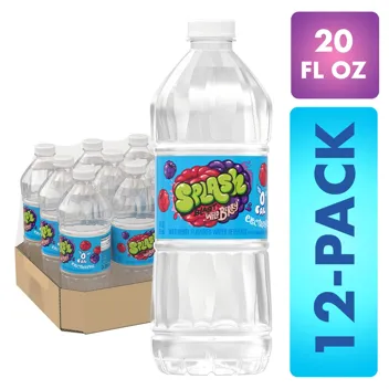 16-Oz Splash Blast Flavored Water Beverage (Acai Grape)