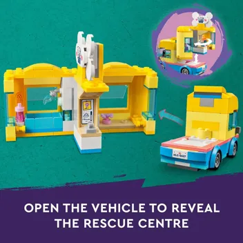 Friends Dog Rescue Van Building Toy, 41741