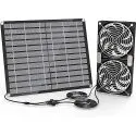 30W Solar Powered Brushless Greenhouse Fan Kit