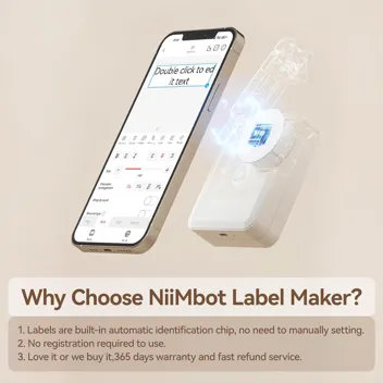 Niimbot D110 Portable Wireless Mini Label Maker