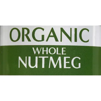 Gourmet Organic Whole Nutmeg, 1.5 oz