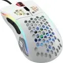 Glorious Gaming Model D- (Minus) Wired Gaming Mouse - 61g - Glossy White/Matte White - Size