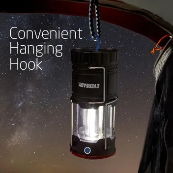 LED Hybrid Power Rechargeable Collapisble Camping Lantern