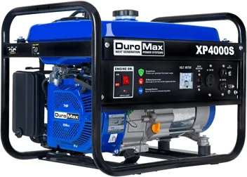 DuroMax XP4400EH Dual Fuel 4400 Watt Gas or Propane Powered Portable Generator