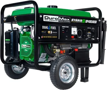 DuroMax XP4400EH Dual Fuel 4400 Watt Gas or Propane Powered Portable Generator