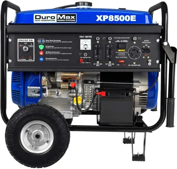 DuroMax XP4400EH Dual Fuel 4400 Watt Gas or Propane Powered Portable Generator