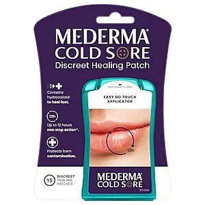 [S&S]: 15-Count Cold Sore Discreet Healing Patch