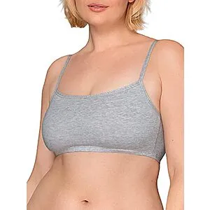 Fruit of The Loom Spaghetti Strap Cotton Pull Over Sports Bra