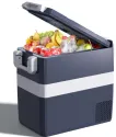 Hcalory TD50 50L 110-240V Dual Zone Portable Car Refrigerator