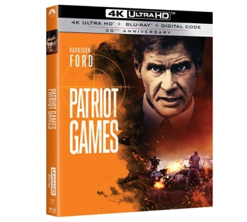 Patriot Games Movie (4K Ultra HD + Blu-ray)