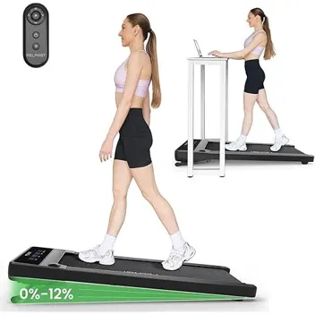 Fellast 2.5HP Motor 0.6-4/MPH 0-12% Incline Walking Treadmill