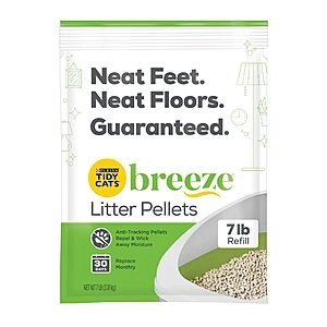 Tidy Cats Litter Pellets, Breeze Refill Litter Pellets in Recyclable Box