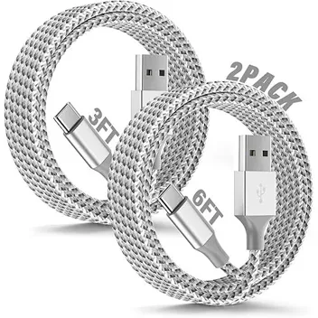 USB-A to USB-C Charging Cable (3ft, 6ft)