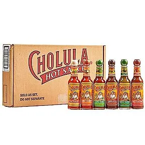 [S&S]: 6-Count 5-Oz Cholula Hot Sauce Gift Set (Variety Pack)