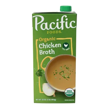 Foods 8oz Organic Free Range Chicken Broth