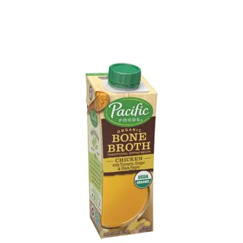 Foods 8oz Organic Free Range Chicken Broth