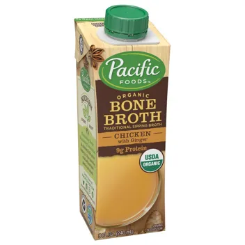 Foods 8oz Organic Free Range Chicken Broth