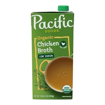 Foods 8oz Organic Free Range Chicken Broth