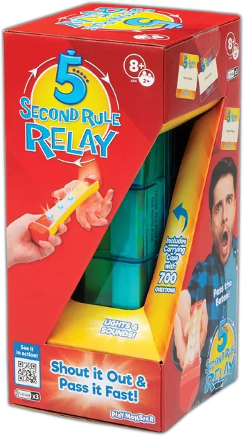 5 Second Rule Relay Family Party Game w/ Prime shipping