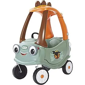 little tikes T-Rex Cozy Coupe by Dinosaur Ride-On Car for Kids