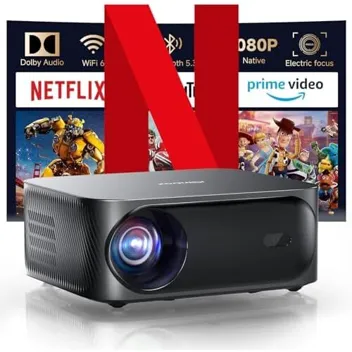 1080p Native 700-ANSI Lumen Smart Projector