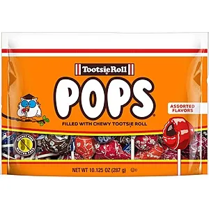 Pops Candy Assorted Flavor Lollipops Standup Bag – 10.125oz