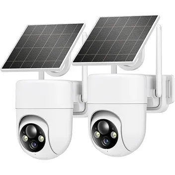 2K PTZ Solar Wireless Security Camera