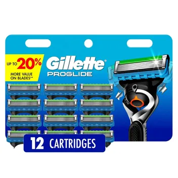 Men's 4x ProGlide Razor Refills (12x Cartridges)