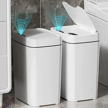 2.7-Gal Automatich Touchless Bathroom Trash Can