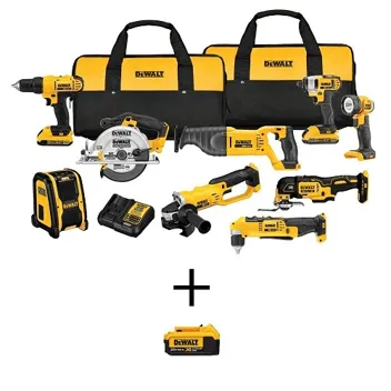 20V Max Lithium Ion 9-Tool Cordless Combo Kit (DCK940D2)