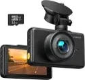 iZeeker GD100 1080P Dash Cam w/ 3" LDC Display & 32GB MicroSD Card