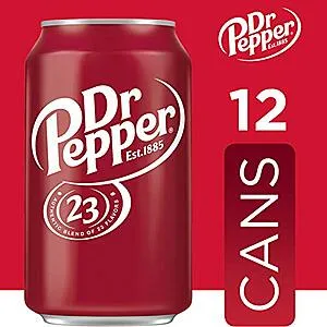 [S&S]: 12-Oz Dr Pepper Soda