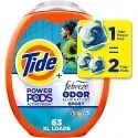 Power PODS Febreze Odor Laundry Detergent Soap Pacs (63-Count, )