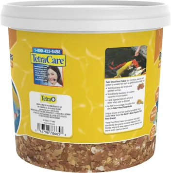 Tetra Pond Flakes Complete Nutrition for Smaller Pond Fish