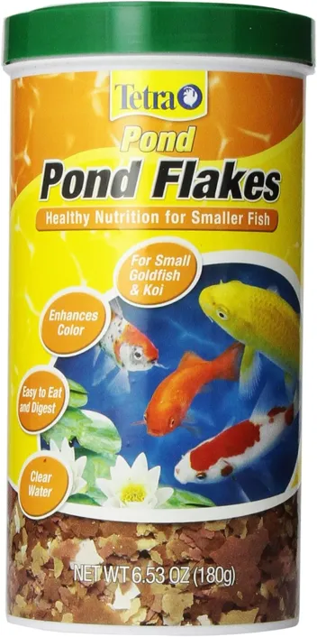 Tetra Pond Flakes Complete Nutrition for Smaller Pond Fish