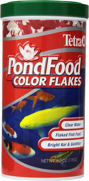 Tetra Pond Flakes Complete Nutrition for Smaller Pond Fish